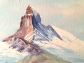 Óleo original sobre lienzo pintado y firmado por A. Müller